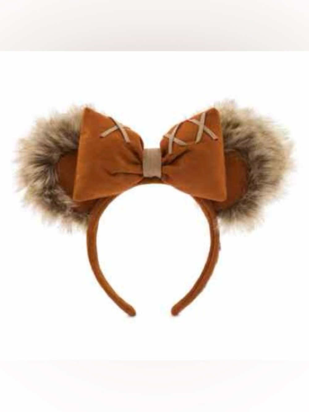 Star Wars Chewbacca Wookiee Minnie Ears Headband – Disney Parks – Like New